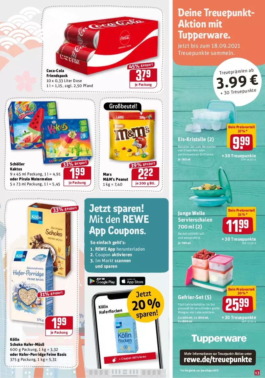 Aktueller Prospekt Rewe - Prospekte - von 19.07 bis 24.07.2021 - strona 13