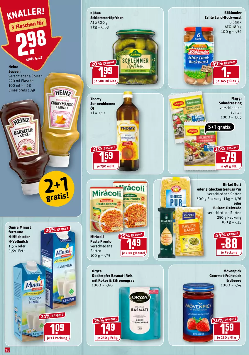 Aktueller Prospekt Rewe - Prospekte - von 19.07 bis 24.07.2021 - strona 18