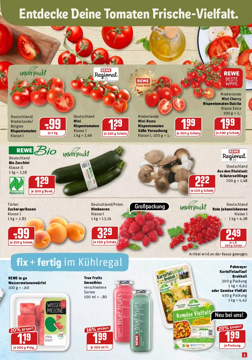 Aktueller Prospekt Rewe - Prospekte - von 19.07 bis 24.07.2021 - strona 3