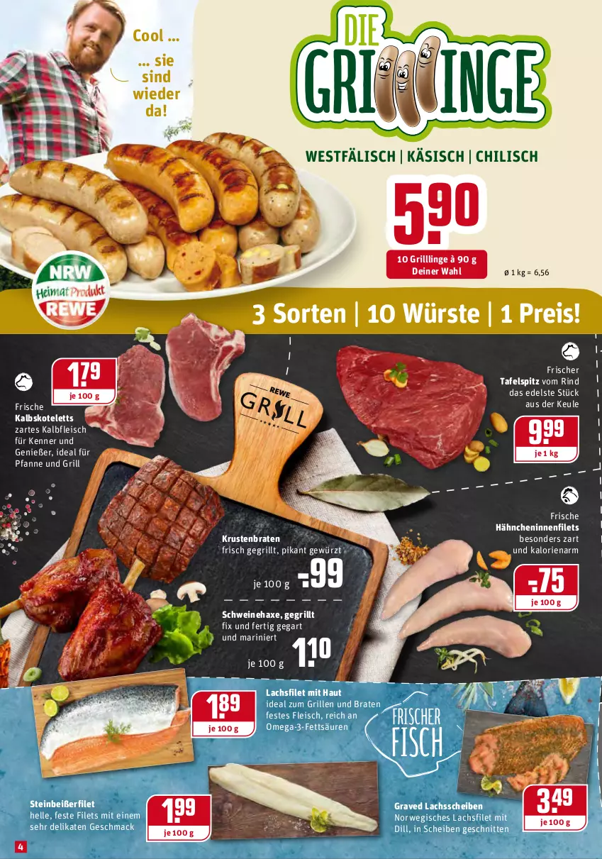 Aktueller Prospekt Rewe - Prospekte - von 19.07 bis 24.07.2021 - strona 4