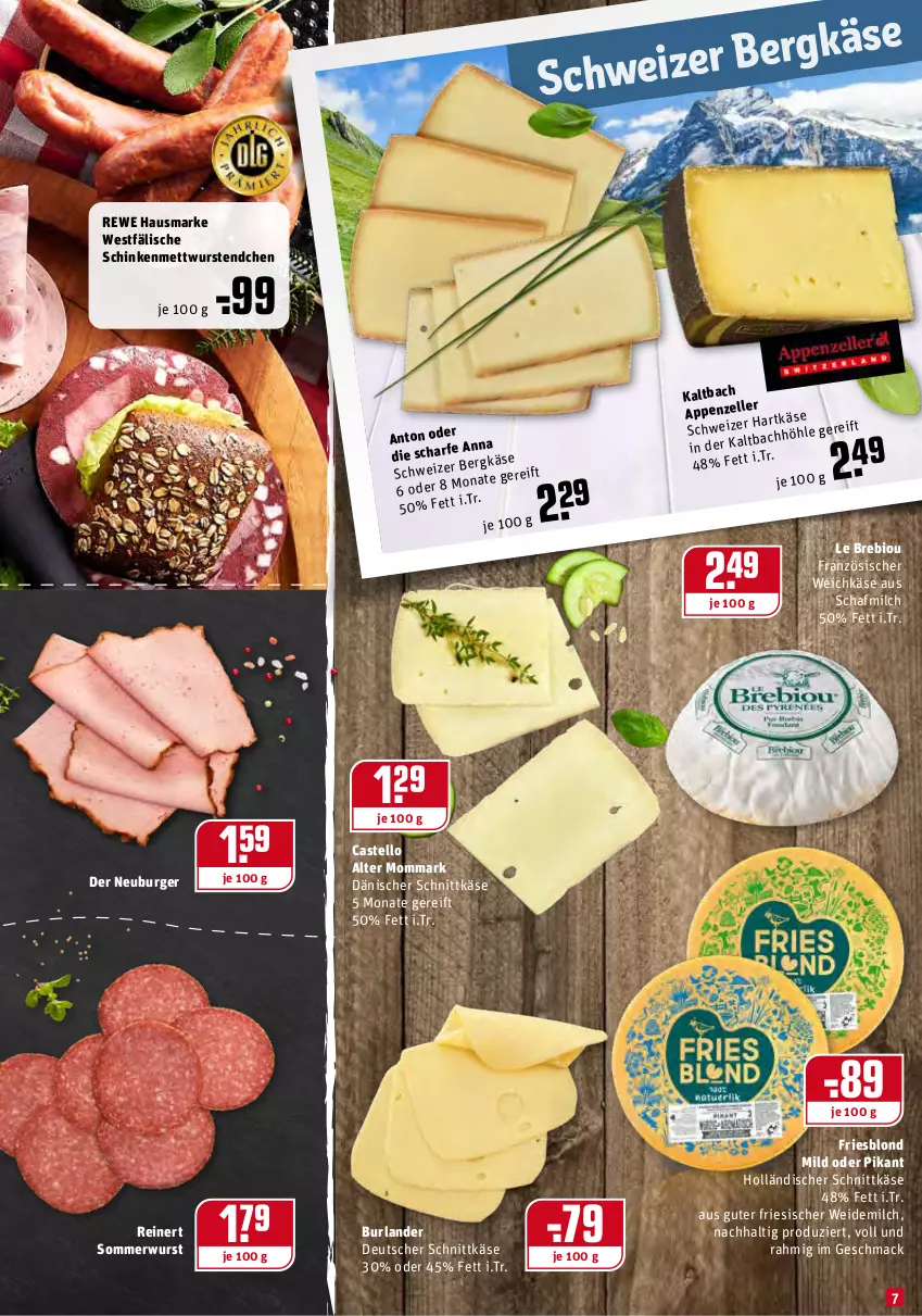 Aktueller Prospekt Rewe - Prospekte - von 19.07 bis 24.07.2021 - strona 7