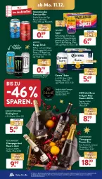 Gazetka promocyjna AldiSud - NÄCHSTE WOCHE - Gazetka - ważna od 16.12 do 16.12.2023 - strona 14 - produkty: alle artikel ohne dekoration, asti, bier, brut, champagne, champagner, cola, corona, dekoration, drink, eis, elle, energy drink, erfrischungsgetränk, Estrella Damm, flasche, getränk, gin, limo, limonade, mango, monster, Monster Energy, mumm, orange, orangen, Paula, paulaner, reis, rel, riesling, rioja, Spezi, teller, Ti, ZTE