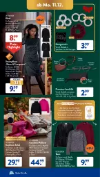 Gazetka promocyjna AldiSud - NÄCHSTE WOCHE - Gazetka - ważna od 16.12 do 16.12.2023 - strona 27 - produkty: cashmere, dell, eis, elle, hose, kleid, Mode, Pullover, reis, Ria, rum, Schal, shirt, Strumpfhose, Ti, up2fashion, wolle