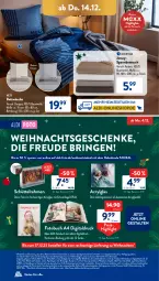 Gazetka promocyjna AldiSud - NÄCHSTE WOCHE - Gazetka - ważna od 16.12 do 16.12.2023 - strona 41 - produkty: aldi, alle artikel ohne dekoration, angebot, Bau, baumwolle, bestpreis, bett, Betttuch, bettwäsche, buch, decke, dekoration, eis, elle, Fotobuch, gin, Glasbild, gutschein, heimtextilien, kissen, korb, Kugel, LG, Mexx, ndk, papier, reis, ring, Schneekugel, spannbetttuch, Ti, tuc, weihnachten, wolle, ZTE