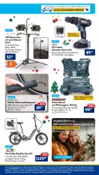 Gazetka promocyjna AldiSud - NÄCHSTE WOCHE - Gazetka - ważna od 16.12 do 16.12.2023 - strona 48 - produkty: akku, akkuschrauber, aldi, aust, Bau, E-Bike, erde, ferrex, Kette, kompressor, kraft, ladegerät, LED-Fluter, LG, li-ion-akku, Schal, shimano, Ti, weck, werkzeug