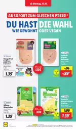 Gazetka promocyjna Lidl - Aktionsprospekt - Gazetka - ważna od 21.10 do 21.10.2023 - strona 2 - produkty: aufschnitt, Bona, Brühwurst, eis, Käse, käsescheiben, Milbona, ndk, reis, Schal, Schale, schnitten, Ti, wurst