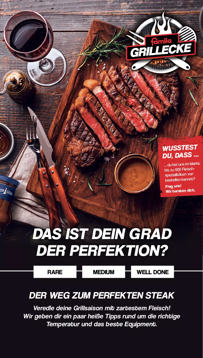 Aktueller Prospekt Famila - Prospekte - von 30.05 bis 03.06.2023 - strona 10 - produkty: eis, elle, fleisch, grill, Spezi, steak, Ti