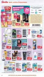 Gazetka promocyjna Famila - Prospekte - Gazetka - ważna od 03.06 do 03.06.2023 - strona 26 - produkty: axe, ball, body, bodyspray, Brei, brillance, bürste, Cien, coupon, creme, decke, deo, deodorant, diadem, dove, duschdas, duschgel, eis, flasche, gillette, gin, gliss, haarpflege, magnesium, Meerwasser, merl, oral-b, Panthenol, pasta, rasierer, Rasierklinge, rasierklingen, reis, rexona, schwarzkop, schwarzkopf, sebamed, shampoo, shampoo oder spülung, Signal, sofort-rabatt, spülung, Styling Gel, tablet, tablett, Tablette, Taft, Ti, vita, Vitamin B, wasser, wilkinson, zahnbürste, zahnpasta, ZTE