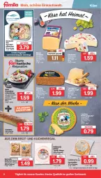 Gazetka promocyjna Famila - Prospekte - Gazetka - ważna od 03.06 do 03.06.2023 - strona 8 - produkty: angebot, angebote, brot, brötchen, cheddar, ciabatta, deutscher schnittkäse, eis, französischer weichkäse, frischkäse, garnelen, géramont, gouda, holländischer schnittkäse, Käse, kräuter, kräutern, kuchen, milram, parmigiano, parmigiano reggiano, regal, reggiano, reis, Schal, Schale, schnittkäse, stube, Ti, tomate, tomaten, tortilla, waffeln, weichkäse, wrap, wraps, ZTE