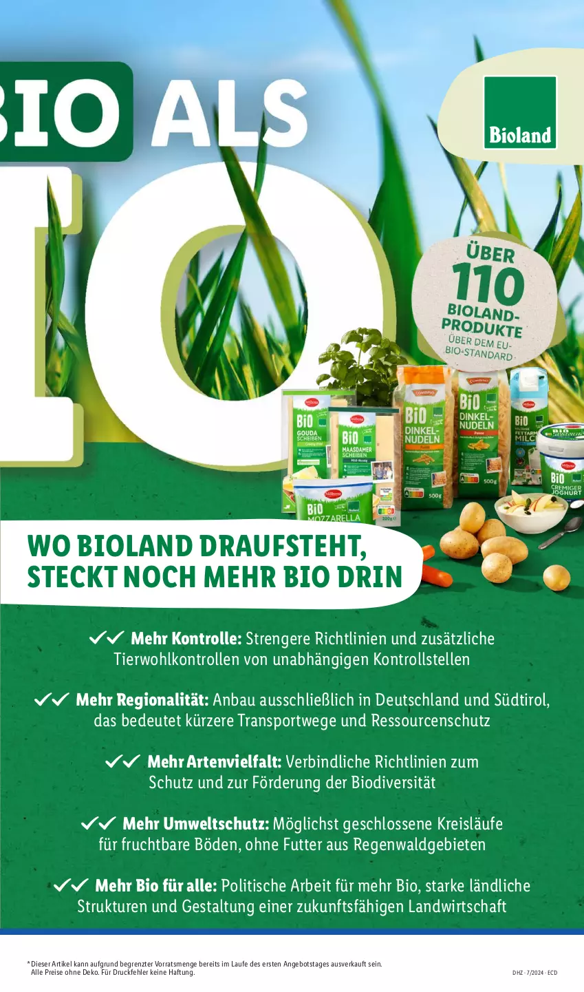 Aktueller Prospekt Lidl - Aktionsprospekt - von 12.02 bis 17.02.2024 - strona 13 - produkty: angebot, Bau, bio, bioland, eis, elle, frucht, reis, Sport, Ti, tisch, ZTE