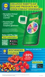 Gazetka promocyjna Lidl - Aktionsprospekt - Gazetka - ważna od 17.02 do 17.02.2024 - strona 19 - produkty: angebot, bio, bioland, coupon, coupons, eis, LG, reis, Ti, tomate, tomaten, ZTE