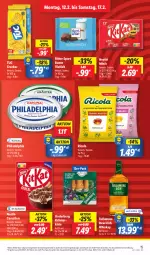 Gazetka promocyjna Lidl - Aktionsprospekt - Gazetka - ważna od 17.02 do 17.02.2024 - strona 21 - produkty: angebot, cerealien, cola, coupon, cracker, eis, elle, irish whiskey, kräuter, nestlé, philadelphia, reis, Ricola, ritter, ritter sport, Sport, teller, Ti, tuc, tullamore, tullamore dew, underberg, whiskey, ZTE