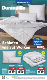 Gazetka promocyjna Lidl - Aktionsprospekt - Gazetka - ważna od 17.02 do 17.02.2024 - strona 42 - produkty: angebot, bett, decke, dell, dunlop, eis, elle, kissen, kopfkissen, Mode, ndk, reis, Schal, Schale, steppbett, Ti, ZTE