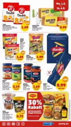 Gazetka promocyjna Penny - Prospekte - Gazetka - ważna od 06.08 do 06.08.2022 - strona 13 - produkty: auer, barilla, Becher, beef, beutel, brot, creme, Croissant, croissants, genovese, golden toast, kakao, kirsch, kirsche, leibniz, Nissin, pasta, Soße, Ti, toast, Toastbrot, trolli, vanille