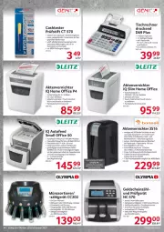 Gazetka promocyjna Selgros - Gastrokatalog - Gazetka - ważna od 31.01 do 31.01.2023 - strona 34 - produkty: Aktenvernichter, aust, auto, Bank, Behälter, din a4, drucker, dvd, eis, elle, heinz, Klammern, korb, lamm, leitz, LG, microsd, office, papier, Rauch, tee, Ti, Tiere, tisch, ZTE