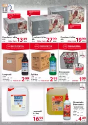 Gazetka promocyjna Selgros - Gastrokatalog - Gazetka - ważna od 31.01 do 31.01.2023 - strona 45 - produkty: alkohol, auer, Bau, bio, Brennpaste, flasche, Lampe, spiritus, tee, Ti, Tiere