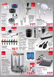 Gazetka promocyjna Selgros - Gastrokatalog - Gazetka - ważna od 31.01 do 31.01.2023 - strona 9 - produkty: auer, Becher, Behälter, bier, Cap, cocktail, cocktails, decke, Deckel, edelstahl, eimer, eis, eiswürfel, elle, flasche, garnitur, Gläser, henkel, lack, leimer, LG, limette, limetten, Löffel, Messbecher, Mett, metten, passend für alle, reiniger, sekt, shake, spülung, Teleskop, Ti, Wanne, würfel, zitrone, zitronen