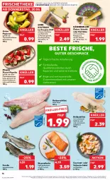 Gazetka promocyjna Kaufland - Prospekt - Gazetka - ważna od 26.06 do 26.06.2024 - strona 16 - produkty: angebot, eis, elle, emmi, filet, forelle, frischkäse, frischkäsezubereitung, frucht, gewürz, hartkäse, Heilbuttfilet, Käse, Käserebellen, knoblauch, kräuter, kräutern, lachs, Laufen, mac, milch, paprika, peperoni, Peroni, rebell, rel, rezept, Rotbarsch, rotbarschfilet, salat, Ti, tisch, ZTE