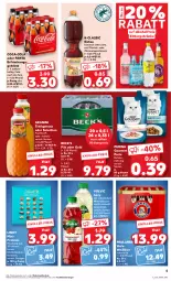 Gazetka promocyjna Kaufland - Prospekt - Gazetka - ważna od 26.06 do 26.06.2024 - strona 5 - produkty: aktionspreis, alkohol, Alwa, angebot, angebote, beck's, beutel, bier, coca-cola, cola, eis, eistee, erfrischungsgetränk, fanta, frucht, fruchtsaft, getränk, getränke, granini, Hefe, katzennahrung, leine, lindt, mac, mineralwasser, natur, Nektar, nuss, Paula, paulaner, pfirsich, pils, purina, reis, saft, tee, Ti, volvic, wasser, zitrone, zitronen