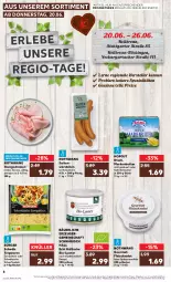 Gazetka promocyjna Kaufland - Prospekt - Gazetka - ważna od 26.06 do 26.06.2024 - strona 8 - produkty: angebot, Becher, beutel, bier, Biere, bio, butter, eier, eierspätzle, eis, elle, fleisch, fleischsalat, hofgut, honig, lyoner, markenbutter, natur, nudel, nudeln, reis, rezept, saft, salat, schinken, Spezi, spitzenqualität, Süßrahmbutter, teigwaren, teller, Ti, würstchen, Yo, ZTE