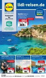 Gazetka promocyjna Lidl - Monatliche Reise-Highlights - Gazetka - ważna od 25.06 do 25.06.2022 - strona 1 - produkty: bestpreis, buch, eier, eis, ente, orange, reis, Sport, Ti, uhr