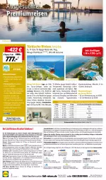 Gazetka promocyjna Lidl - Monatliche Reise-Highlights - Gazetka - ważna od 25.06 do 25.06.2022 - strona 2 - produkty: angebot, angebote, auer, Bad, bavaria fernreisen gmbh, Berger, Brei, buch, dusche, eier, eis, elle, ente, erde, hama, inklusivleistungen, kaffee, Kinder, Kinderpool, korb, kreuzfahrten, LG, mam, merci, obst, pool, quad, reis, reiseveranstalter, reiss, rel, rezept, Ria, ring, tee, telefon, Ti, uhr, usb, wasser, wein, wellnessbereich, zimmerbeispiel