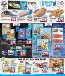 Gazetka promocyjna Hit - Wochenprospekt - Gazetka - ważna od 24.08 do 24.08.2024 - strona 7 - produkty: aqua, aus dem kühlregal, axe, backfisch, Becher, beutel, bratmaxe, buch, dell, Dorade, dorade royal, eis, elle, filet, filets, finesse, fisch, fische, Fischer, fischtheke, fleisch, fleischwurst, frischfisch, garnelen, grill, hering, Herings, heringsfilets, herta, herta finesse, Holz, ideal zum grillen, kabeljaufilet, kühlregal, lachs, lachsfilet, mac, meica, merl, mit paprika, natur, Ofen, paprika, pfanne, regal, reis, ring, salami, Schere, schinken, Schinkenspicker, Spezi, Ti, tisch, Wild, wrap, wraps, wurst, ZTE