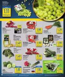 Gazetka promocyjna Diska - Gazetka - ważna od 20.04 do 20.04.2024 - strona 4 - produkty: aktionspreis, beere, beeren, bio, braun, broccoli, Bundmöhren, champignon, champignons, deka, discount, edeka bio, eis, erdbeere, erdbeeren, Frühkartoffeln, himbeer, himbeere, himbeeren, kartoffel, kartoffeln, kohlrabi, Lauchzwiebel, lauchzwiebeln, möhren, paprika, paprika rot, pflaume, pflaumen, Pflaumen-Tomaten, radieschen, reis, spargel, speisefrühkartoffeln, Spitzpaprika, tafeltrauben, tee, Ti, Tiere, tomate, tomaten, trauben, zucchini, zwiebel, zwiebeln