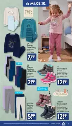 Gazetka promocyjna Aldi Nord - Von Montag - Gazetka - ważna od 05.10 do 05.10.2024 - strona 23 - produkty: Anzug, Bau, baumwolle, garnitur, gin, hose, leggings, rum, Schlafanzug, Strumpfhose, tee, Thermoleggings, Ti, Tiere, wasser, wolle, ZTE