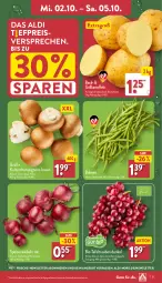 Gazetka promocyjna Aldi Nord - Von Montag - Gazetka - ważna od 05.10 do 05.10.2024 - strona 31 - produkty: aldi, angebot, bio, bohne, bohnen, braun, champignon, champignons, champignons braun, eis, grill, kartoffel, kartoffeln, reis, Schal, Schale, Speisezwiebeln, tafeltrauben, Ti, trauben, trolli, ZTE, zwiebel, zwiebeln