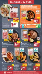 Gazetka promocyjna Aldi Nord - Von Montag - Gazetka - ważna od 05.10 do 05.10.2024 - strona 4 - produkty: aldi, bio, braten, brustfilet, eis, ente, filet, filets, fleisch, gewürz, gin, grill, gulasch, hackfleisch, henkel, Heu, küche, Küchen, Nackensteak, nackensteaks, Ofen, reis, Ria, rind, rinder, rinderhackfleisch, rwe, schenkel, schwein, schweine, steak, steaks, suppe, suppen, Ti, wein, weine