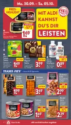 Gazetka promocyjna Aldi Nord - Von Montag - Gazetka - ważna od 05.10 do 05.10.2024 - strona 6 - produkty: aldi, angebot, angebote, apfel, aprikose, aprikosen, aus der tiefkühlung, Ayran, beutel, Cashew, eis, ente, flasche, frucht, früchte, Kefir, langnese, magnum, mandel, melone, melonen, mövenpick, mövenpick eis, Müller, natur, nuss, reis, schoko, schokolade, schokoladen, Sorbet, stieleis, studentenfutter, Ti, Trockenfrüchte, wasser, wassermelone, wassermelonen