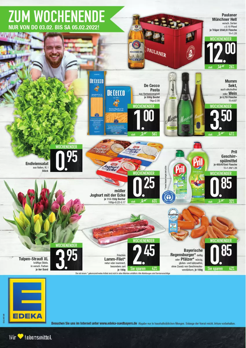 Aktueller Prospekt E Center - Angebote der Woche - von 31.01 bis 05.02.2022 - strona 20 - produkty: De Cecco, ecco, pril, Ti