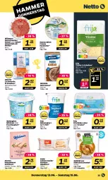 Gazetka promocyjna Netto - Woche 24 - Gazetka - ważna od 15.06 do 15.06.2024 - strona 29 - produkty: butter, eis, elle, feinschmecker, forelle, frischkäse, frucht, fruchtjoghurt, hähnchenschenkel, henkel, joghur, joghurt, kakao, Käse, kräuter, lachs, Manner, Mantel, milch, milchreis, milram, natur, naturjoghurt, nuss, oder kräuter, pfeffer, reis, rel, salami, schenkel, schnitten, Ti, Tilsiter, vanille, wiltmann