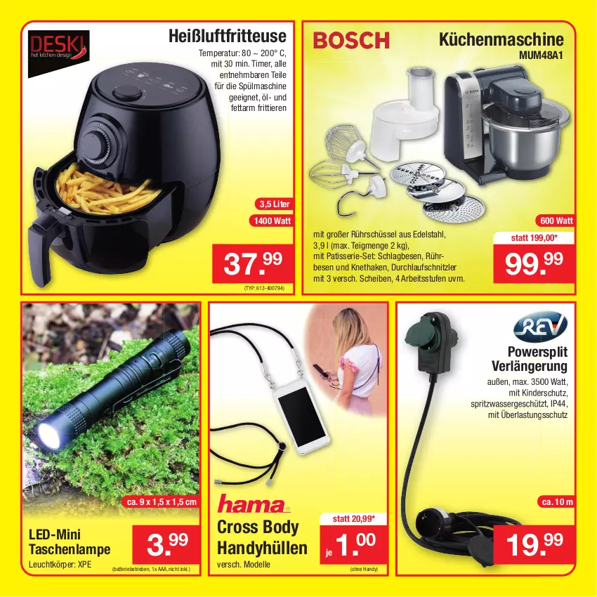 Aktueller Prospekt Zimmermann - Prospekte - von 13.12 bis 18.12.2021 - strona 28 - produkty: batterie, body, dell, edelstahl, elle, fritteuse, Handy, Heißluftfritteuse, Kinder, küche, Küchen, küchenmaschine, Lampe, Mode, Rührschüssel, schüssel, Tasche, taschen, taschenlampe, Ti, Tiere, timer, wasser