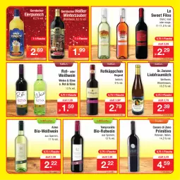 Gazetka promocyjna Zimmermann - Prospekte - Gazetka - ważna od 18.12 do 18.12.2021 - strona 12 - produkty: beere, bio, brombeere, eier, eis, flasche, milch, primitivo, rotkäppchen, rotwein, rouge, tempranillo, Ti, wein, Weißwein