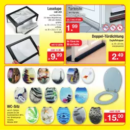 Gazetka promocyjna Zimmermann - Prospekte - Gazetka - ważna od 18.12 do 18.12.2021 - strona 23 - produkty: batterie, braun, Brei, bürste, eis, leds, passend für alle, Ria, Ti, topper, usb, wc-sitz, Zugluftstopper