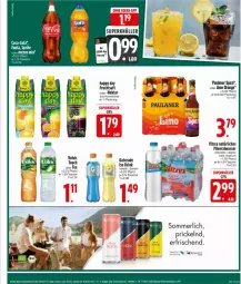 Gazetka promocyjna Edeka - Prospekte - Gazetka - ważna od 19.10 do 19.10.2024 - strona 13 - produkty: Alwa, drink, elle, flasche, frucht, fruchtsaft, Happy Day, limo, merl, mineralwasser, natur, natürliches mineralwasser, Nektar, orange, Paula, paulaner, rel, saft, Spezi, tee, Ti, vitrex, volvic, wasser