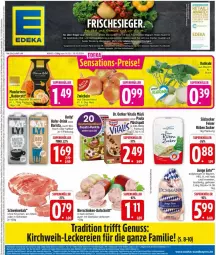 Gazetka promocyjna Edeka - Prospekte - Gazetka - ważna od 19.10 do 19.10.2024 - strona 3 - produkty: aufschnitt, bier, bierschinken, bio, deka, Dr. Oetker, drink, ente, frucht, gin, hafer, kohlrabi, magazin, mandarine, mandarinen, mit gemüse, müsli, nuss, obst, Obst und Gemüse, Paula, rel, schinken, schwein, schweine, sim, südzucker, Ti, und gemüse, vita, vitalis, vitalis müsli, wein, weine, zucker, zwiebel, zwiebeln