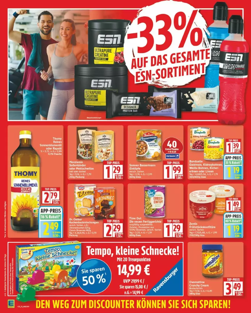 Aktueller Prospekt Edeka - Prospekte - von 26.01 bis 31.01.2026 - strona 10 - produkty: blume, blumen, eis, reis, sonnenblume, sonnenblumen, thomy