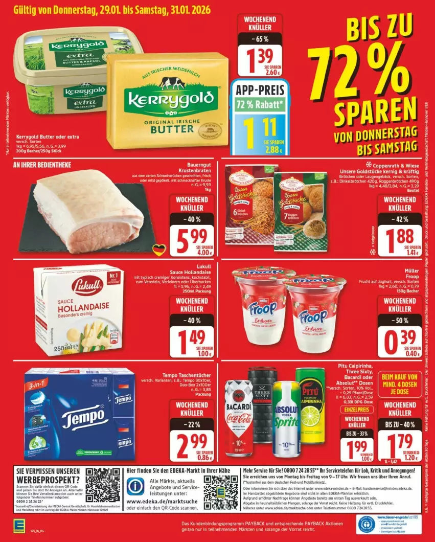 Aktueller Prospekt Edeka - Prospekte - von 26.01 bis 31.01.2026 - strona 16 - produkty: angebot, angebote, deka, eis, elle