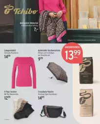 Gazetka promocyjna Edeka - Prospekte - Gazetka - ważna od 31.01 do 31.01.2026 - strona 17 - produkty: auto, Bau, baumwolle, bio, bio-baumwolle, body, Langarmshirt, mit bio-baumwolle, Schal, shirt, socken, Tasche, taschen, Tchibo, Ti, wolle