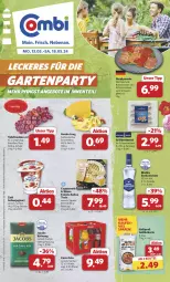 Gazetka promocyjna Combi - Prospekte - Gazetka - ważna od 18.05 do 18.05.2024 - strona 1 - produkty: angebot, angebote, Becher, beutel, bratwurst, briketts, coca-cola, cola, coppenrath, eis, elle, ente, flasche, Garten, gewürz, Gorbatschow, gouda, gouda jung, grill, grillbratwurst, grillbriketts, holländischer schnittkäse, jacobs, jacobs krönung, joghur, joghurt, Käse, Nackensteak, reis, Rückensteak, sahne, Sahnejoghurt, Schal, Schale, schinken, Schinkensteak, schnittkäse, schwein, schweine, steak, tafeltrauben, teller, Ti, torte, trauben, wein, weine, wodka, wurst, zott, ZTE