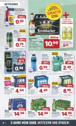 Gazetka promocyjna Combi - Prospekte - Gazetka - ważna od 18.05 do 18.05.2024 - strona 20 - produkty: Alwa, apfel, Apfelschorle, bier, drink, eier, eis, elle, energy drink, flasche, getränk, getränke, glasflasche, gösser, heineken, jever, jever pilsener, krombache, krombacher, krombacher pils, mais, malz, mineralwasser, monster, natur, natur radler, pils, pilsener, radler, reis, schorle, Sport, Ti, vilsa, vita, vitamalz, Vivaris, wasser, ZTE