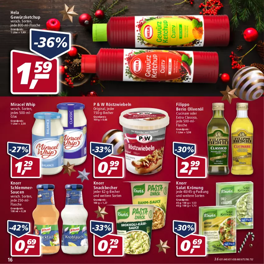 Aktueller Prospekt Real - Real Handzettel - von 20.12 bis 25.12.2021 - strona 16 - produkty: Becher, cin, classico, eis, flasche, gewürz, gewürzketchup, gin, Hela, ketchup, knorr, LG, miracel, miracel whip, olive, oliven, olivenöl, reis, röstzwiebeln, salat, sauce, saucen, schlemmersauce, schlemmersaucen, snack, zwiebel, zwiebeln