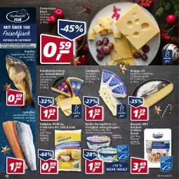 Gazetka promocyjna Real - Real Handzettel - Gazetka - ważna od 25.12 do 25.12.2021 - strona 10 - produkty: angebot, angebote, aqua, cambozola, deutscher weichkäse, eis, elle, emmentaler, filet, filets, fisch, fleisch, frischfisch, hartkäse, henglein, hering, Herings, heringsfilets, Heringshappen, Käse, Käserebellen, lachs, lachsfilet, LG, nadler, Nordsee, österreichischer schnittkäse, rebell, reis, ring, rotwein, Rotweinrebell, Schal, Schale, schnittkäse, Ti, weichkäse, wein