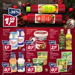 Gazetka promocyjna Real - Real Handzettel - Gazetka - ważna od 25.12 do 25.12.2021 - strona 16 - produkty: Becher, cin, classico, eis, flasche, gewürz, gewürzketchup, gin, Hela, ketchup, knorr, LG, miracel, miracel whip, olive, oliven, olivenöl, reis, röstzwiebeln, salat, sauce, saucen, schlemmersauce, schlemmersaucen, snack, zwiebel, zwiebeln