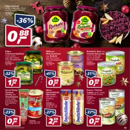 Gazetka promocyjna Real - Real Handzettel - Gazetka - ważna od 25.12 do 25.12.2021 - strona 19 - produkty: auer, bonduelle, eis, elle, erasco, Konserven, Kraut, Kühne, LG, mais, meica, oro di parma, reis, rotkohl, Sauerkraut, schlemmertöpfchen, suppe, suppen, Ti, tomate, tomaten, tomatenmark, Töpfchen, wein, Weinsauerkraut, würstchen