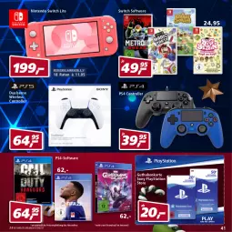 Gazetka promocyjna Real - Real Handzettel - Gazetka - ważna od 25.12 do 25.12.2021 - strona 41 - produkty: eis, elle, ente, guthabenkarte, lays, nintendo, Nintendo Switch, PlayStation, ps4, reis, rel, Roller, Software, sony, teller, Ti