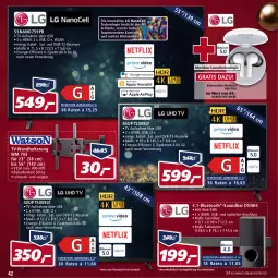 Gazetka promocyjna Real - Real Handzettel - Gazetka - ważna od 25.12 do 25.12.2021 - strona 42 - produkty: dvb, DVB-T, eis, elle, ente, HDMI, Receiver, reis, rum, soundbar, Spektrum, Subwoofer, teller, Ti, tisch, usb, wandhalterung